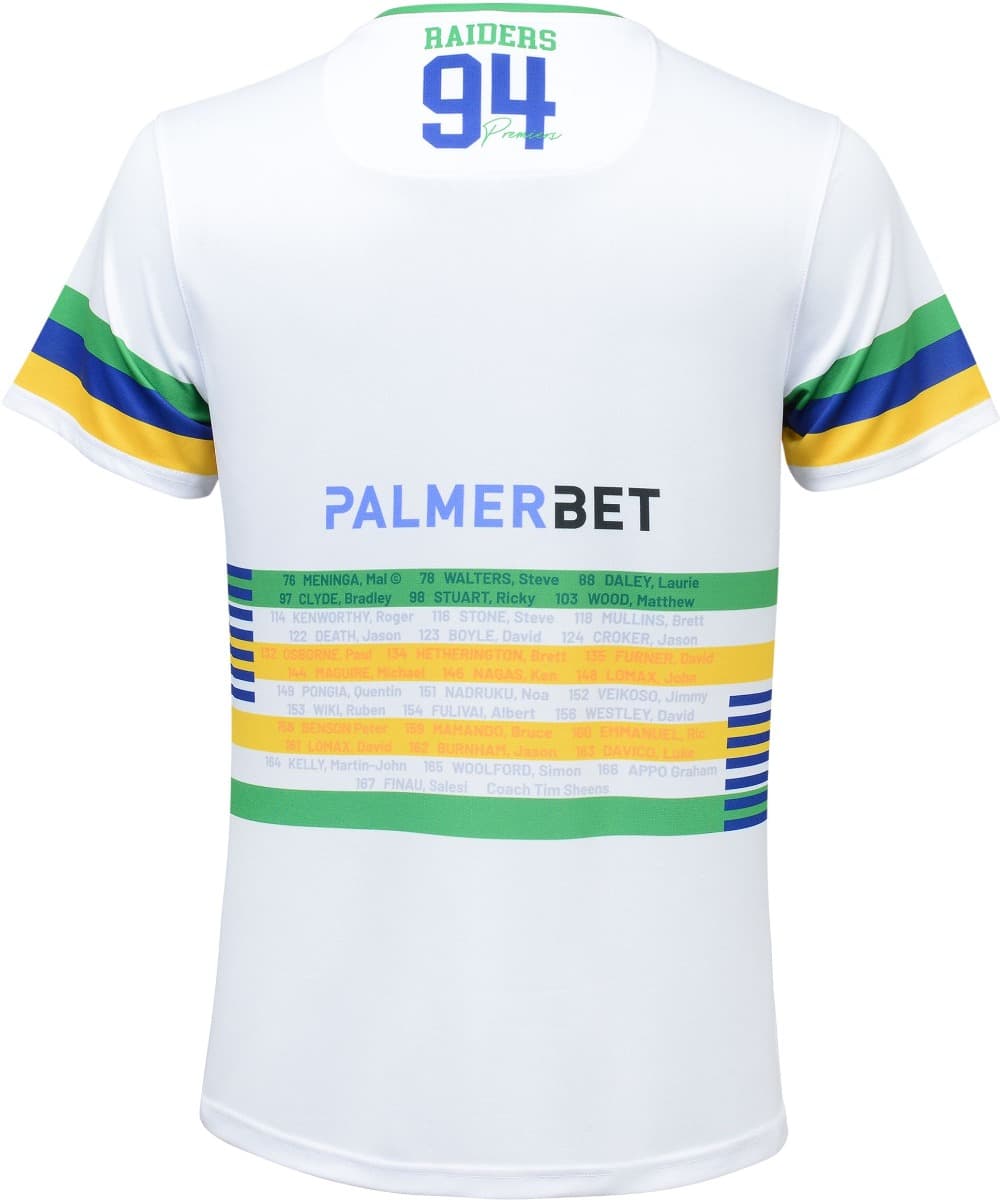 Canberra Raiders 2024 NRL Mens Run Out Shirt