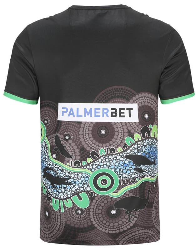 Canberra Raiders 2024 NRL Mens Indigenous Run Out Tee