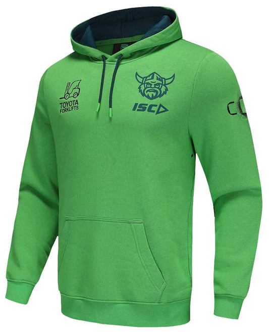 Canberra Raiders 2025 NRL Mens Green Fleece Hoody