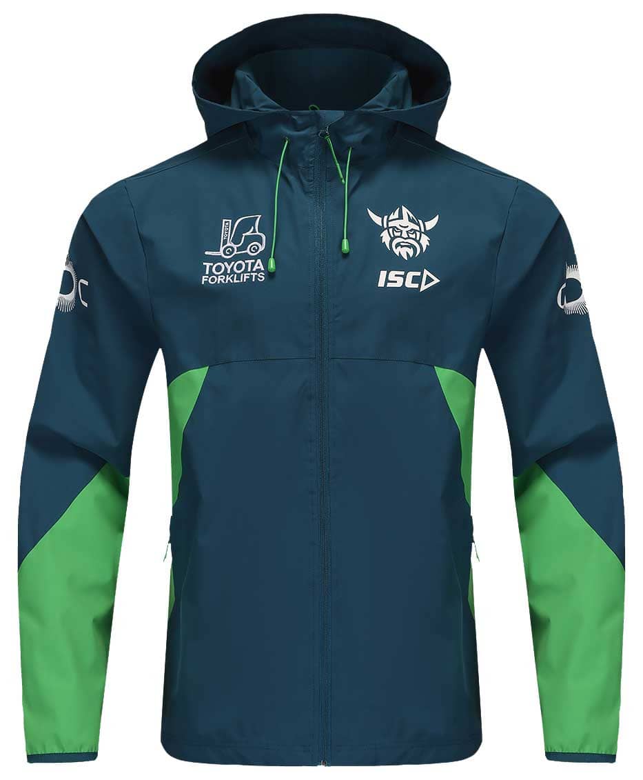 Canberra Raiders 2025 NRL Mens Wet Weather Jacket