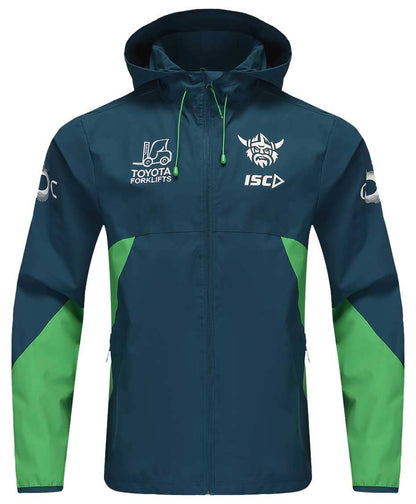 Canberra Raiders 2025 NRL Mens Wet Weather Jacket