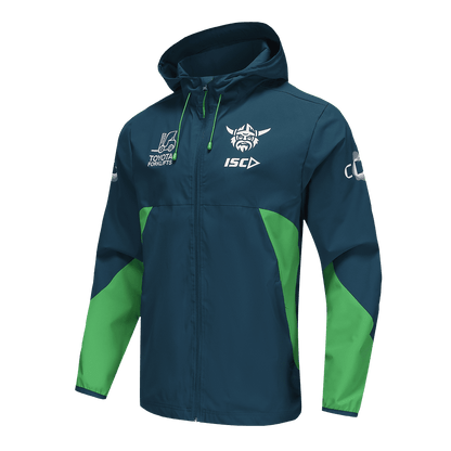 Canberra Raiders 2025 NRL Mens Wet Weather Jacket