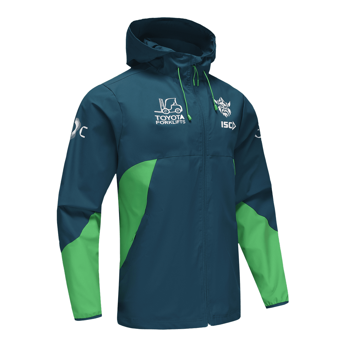 Canberra Raiders 2025 NRL Mens Wet Weather Jacket