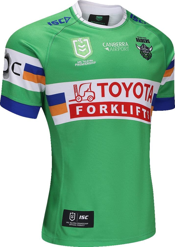 Canberra Raiders 2025 NRL Mens Home Jersey ***PRE ORDER *** Due 17th Sept