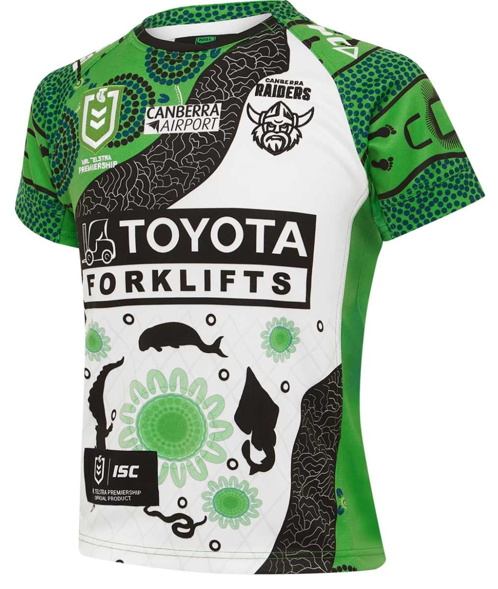 Canberra Raiders 2025 NRL Mens Indigenous Jersey