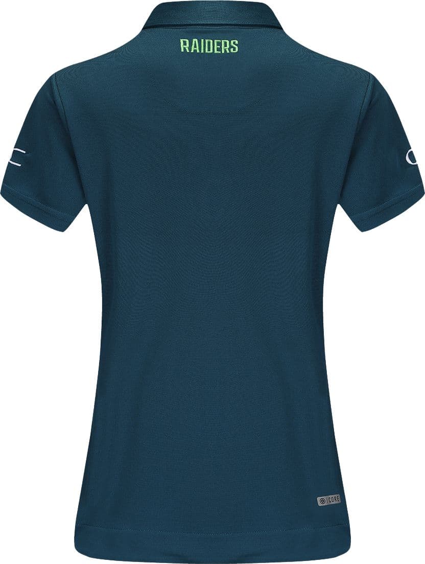Canberra Raiders 2025 NRL Ladies Jungle Polo Shirt