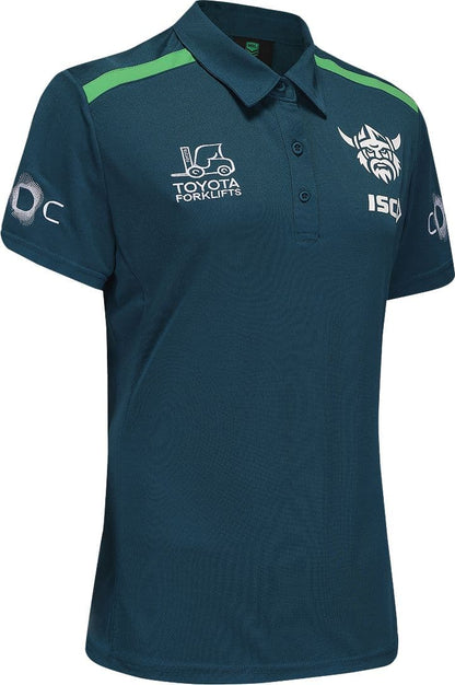 Canberra Raiders 2025 NRL Ladies Jungle Polo Shirt