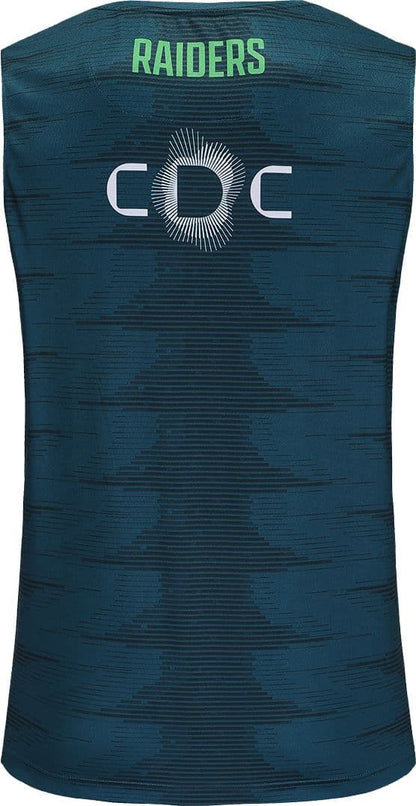 Canberra Raiders 2025 NRL Mens Jungle Training Singlet