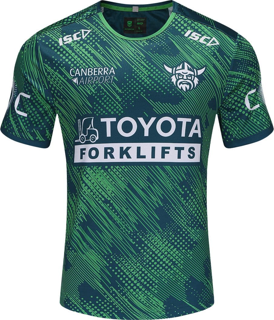Canberra Raiders 2025 NRL Mens Run Out Shirt