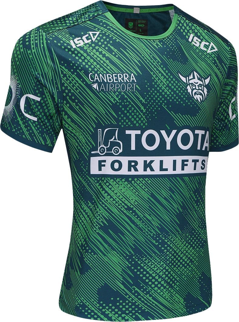 Canberra Raiders 2025 NRL Mens Run Out Shirt