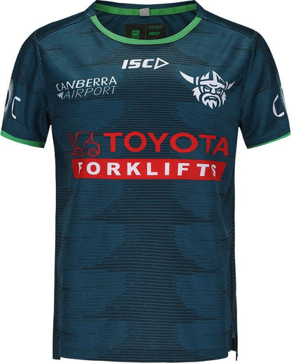 Canberra Raiders 2025 NRL Kids Jungle Training Shirt