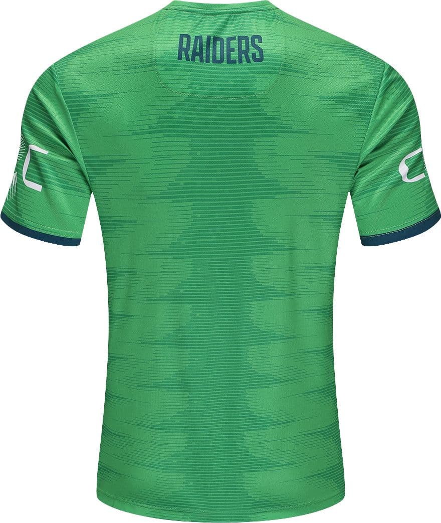 Canberra Raiders 2025 NRL Mens Green Training Shirt