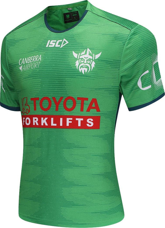 Canberra Raiders 2025 NRL Mens Green Training Shirt