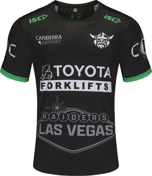 Canberra Raiders 2025 NRL Mens Las Vegas Run Out Tee