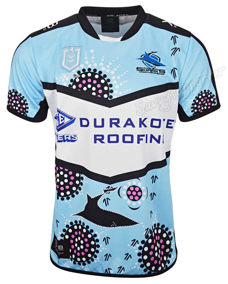Cronulla Sharks Mens Indigenous Jersey