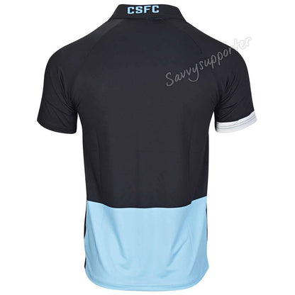 Cronulla Sharks NRL Black Media Polo Shirt