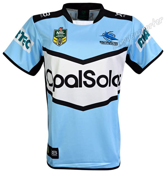 Cronulla Sharks 2018 NRL Home Jersey