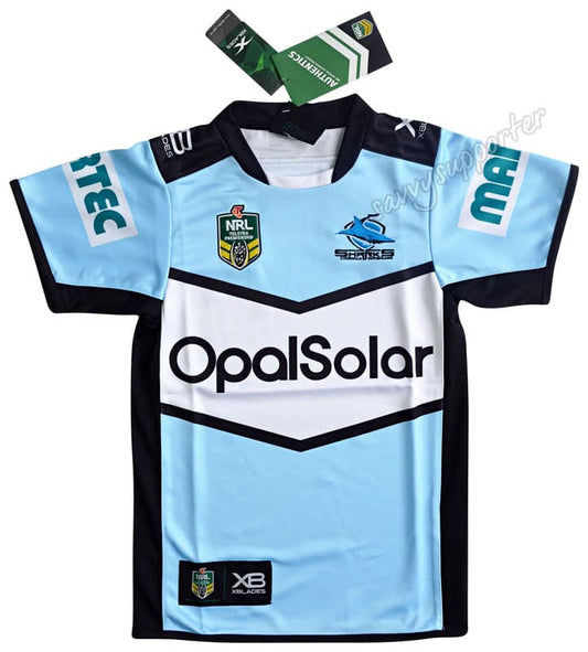 Cronulla Sharks NRL Kids Home Jersey