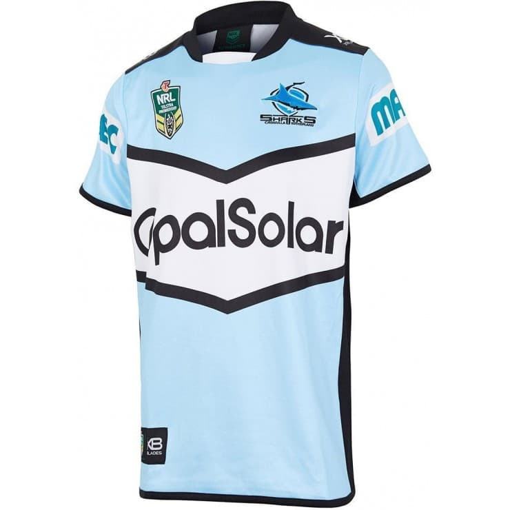 Cronulla Sharks NRL Kids Home Jersey