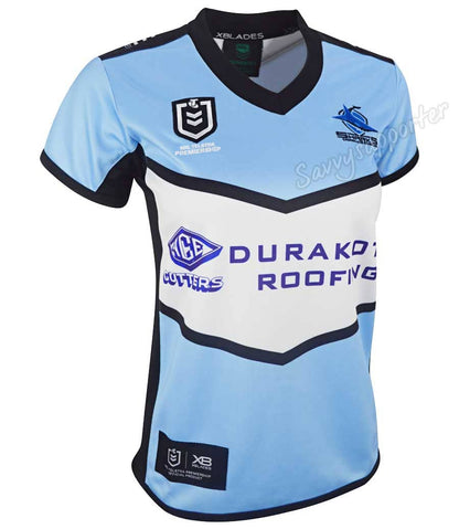 Cronulla Sharks NRL Ladies Home Jersey