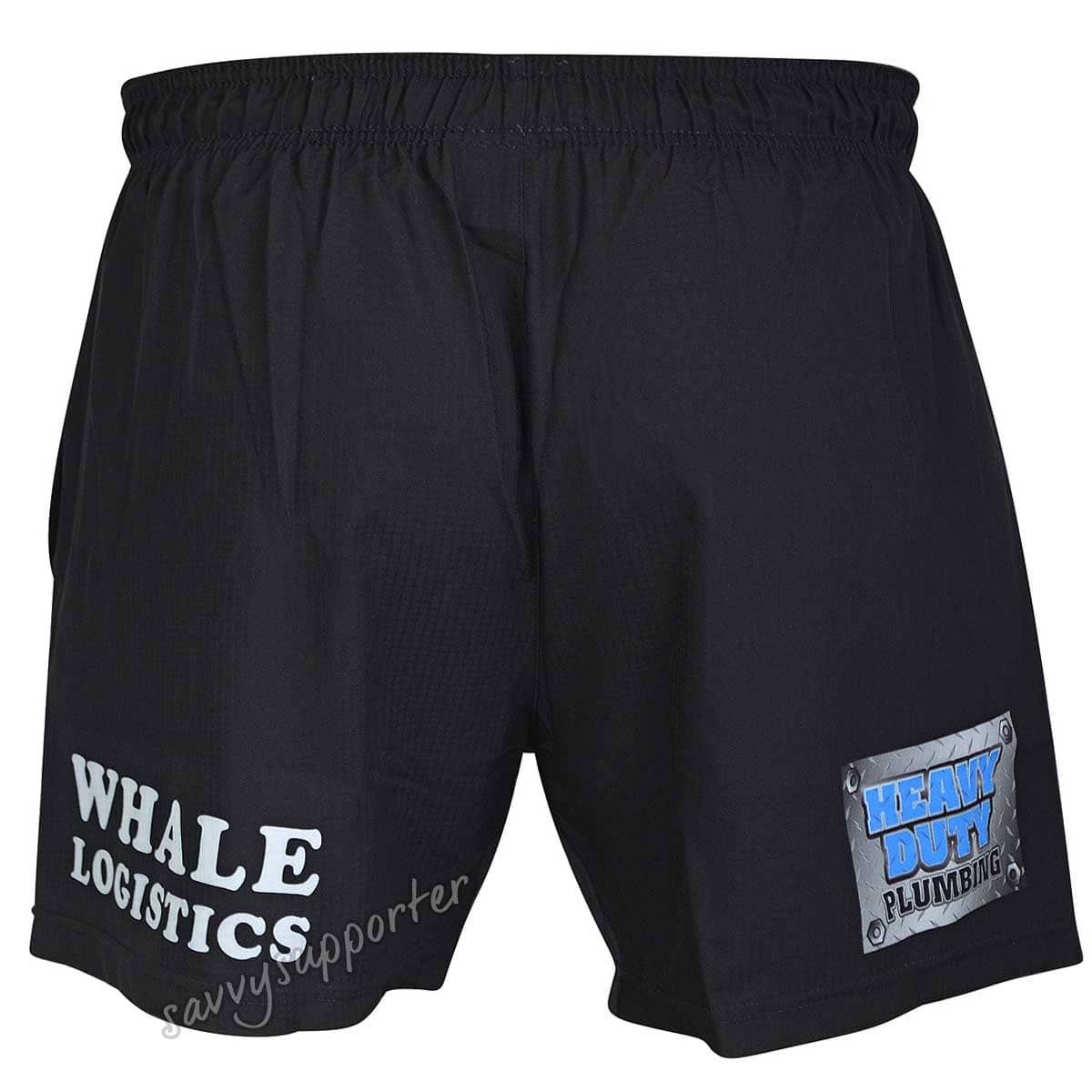 Cronulla Sharks NRL Mens Black Training Shorts