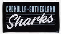 Cronulla Sharks NRL Headline Mega  Beach Towel 170cm x 90cm