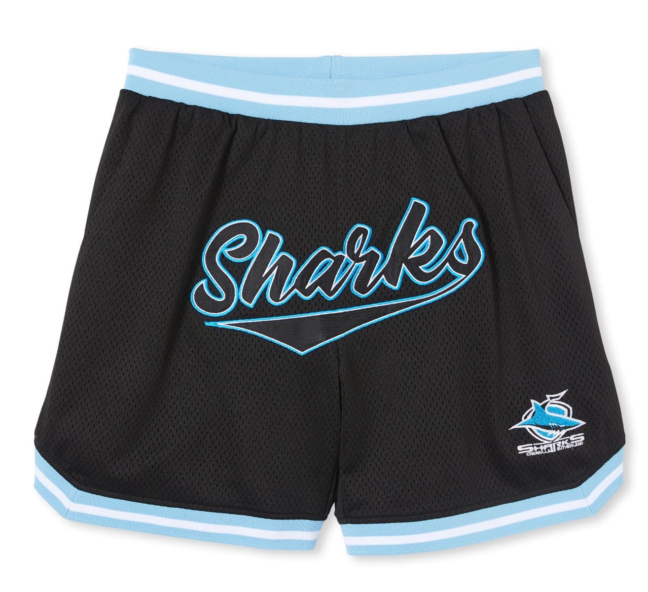 Cronulla Sharks 2024 NRL Mens Basketball Shorts