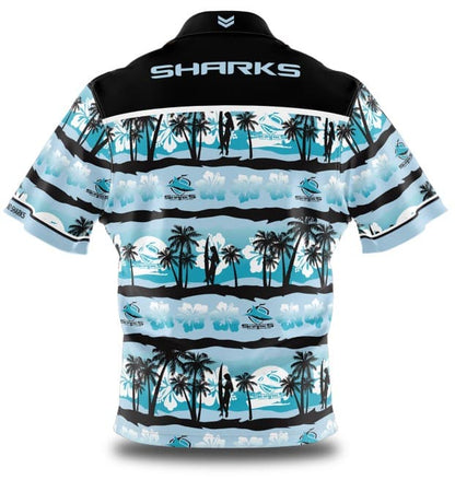 Cronulla Sharks NRL Mens Hawaiian Shirt