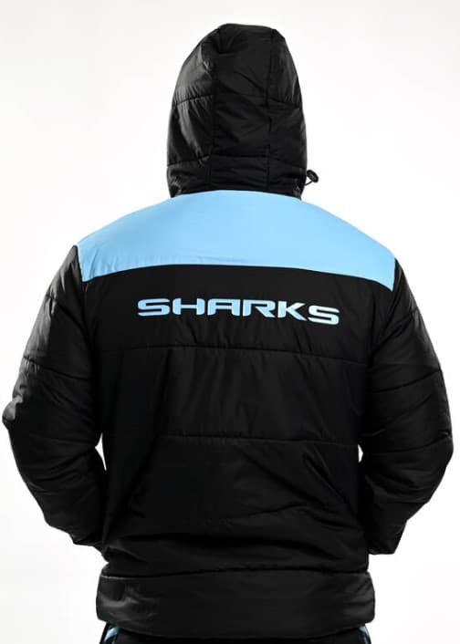 Cronulla Sharks 2024 NRL Mens Puffer Jacket