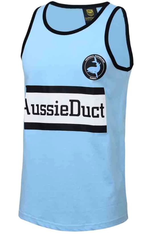 Cronulla Sharks NRL Mens Retro Singlet