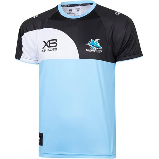 Cronulla Sharks Mens NRL Sky Training Shirt