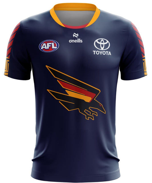 Adelaide Crows 2025 AFL Mens Run Out Tee