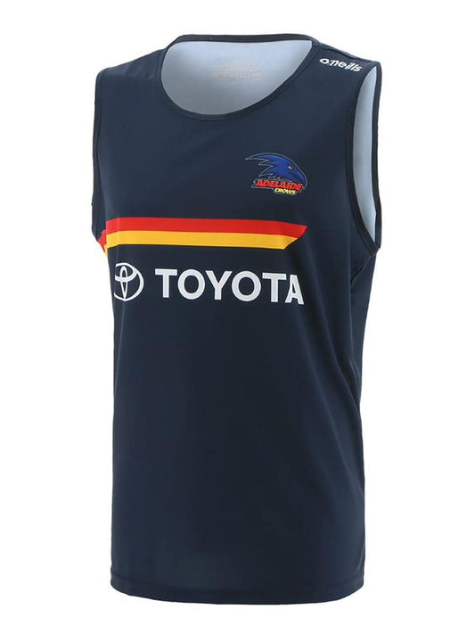 Adelaide Crows AFL Navy Training Singlet