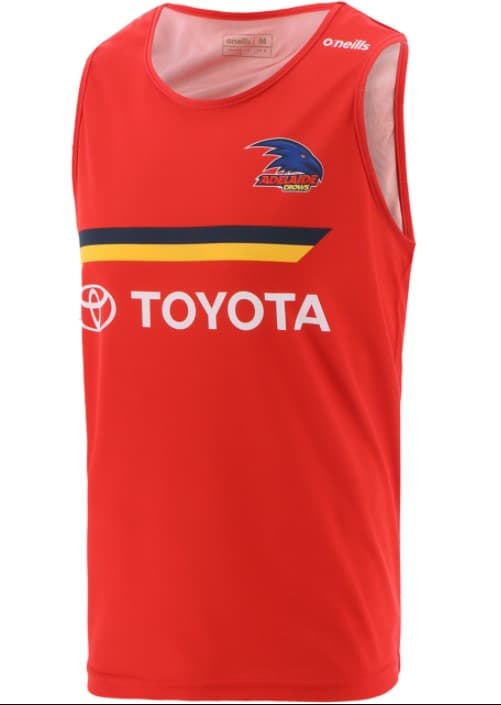 Adelaide Crows AFL Red Training Singlet