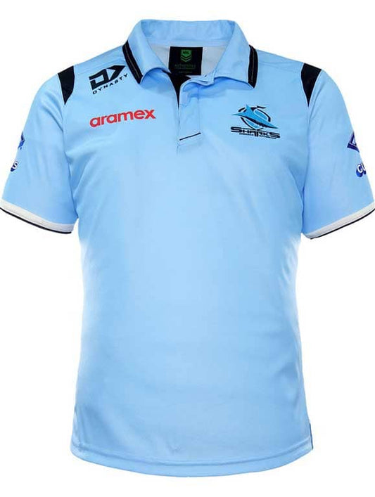Cronulla Sharks NRL Mens Training Polo Shirt