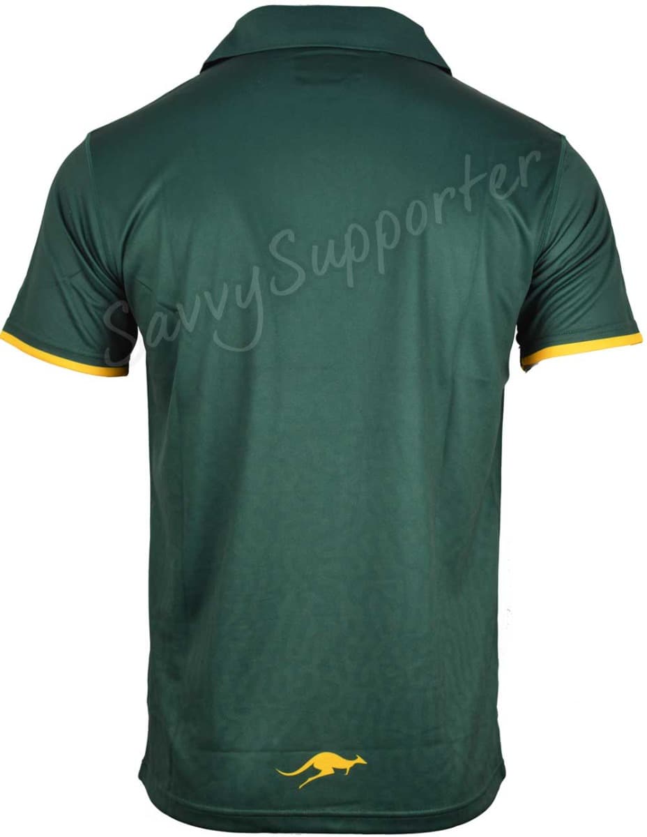 Australian Kangaroos 2024 NRL Mens Team Polo Shirt