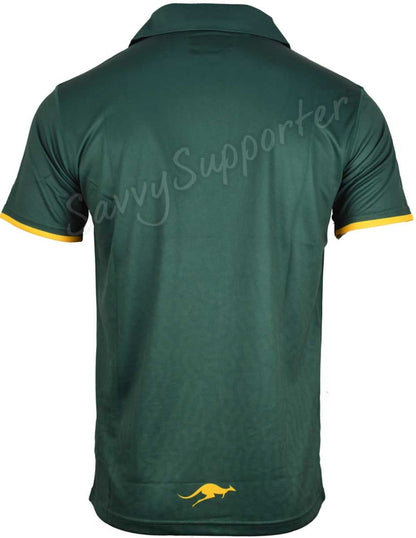 Australian Kangaroos 2024 NRL Mens Team Polo Shirt