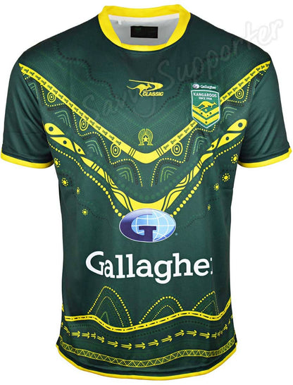 Australian Kangaroos 2024 NRL Mens Training Jersey