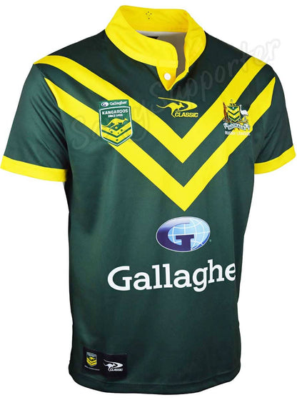Australian Kangaroos 2024 Rugby League Mens On Field Jersey
