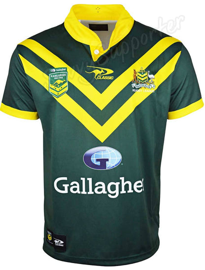 Australian Kangaroos 2024 Rugby League Mens On Field Jersey