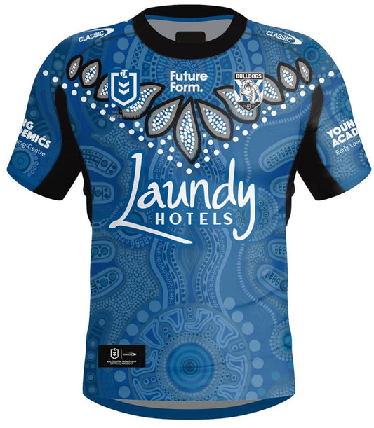 Canterbury Bulldogs 2024 NRL Toddler Indigenous Jersey + Shorts