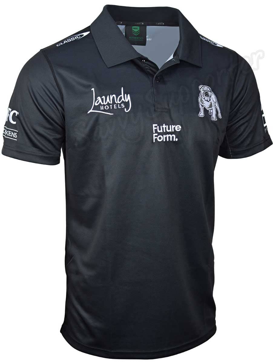 Canterbury Bulldogs 2024 NRL Mens Players Polo Shirt