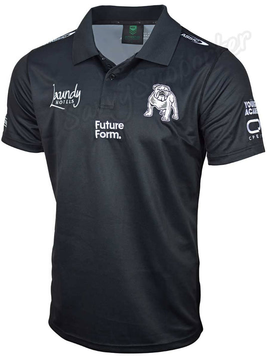 Canterbury Bulldogs 2024 NRL Mens Players Polo Shirt