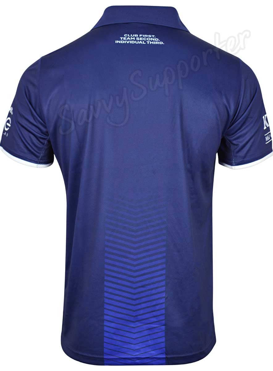 Canterbury Bulldogs 2024 NRL Mens Media Polo Shirt