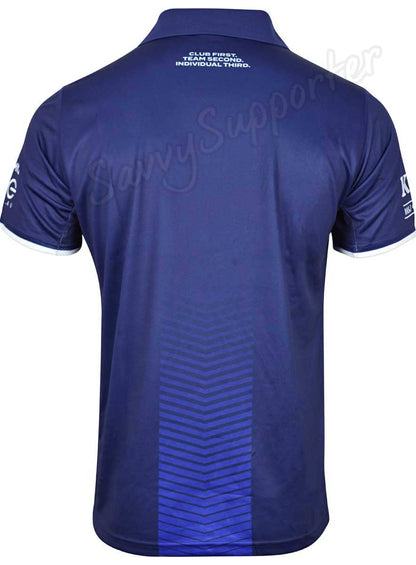 Canterbury Bulldogs 2024 NRL Mens Media Polo Shirt