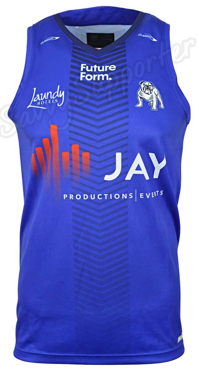 Canterbury Bulldogs 2024 NRL Mens Training Singlet