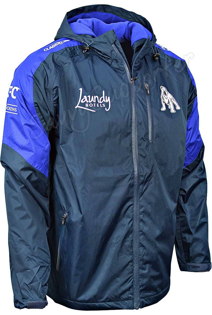 Canterbury Bulldogs 2024 NRL Mens Wet Weather Jacket