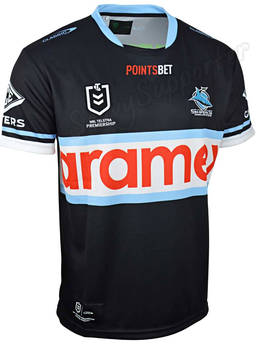 Cronulla Sharks 2024 NRL Mens Away Jersey