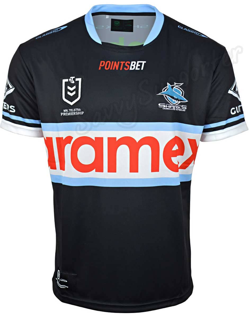 Cronulla Sharks 2024 NRL Mens Away Jersey