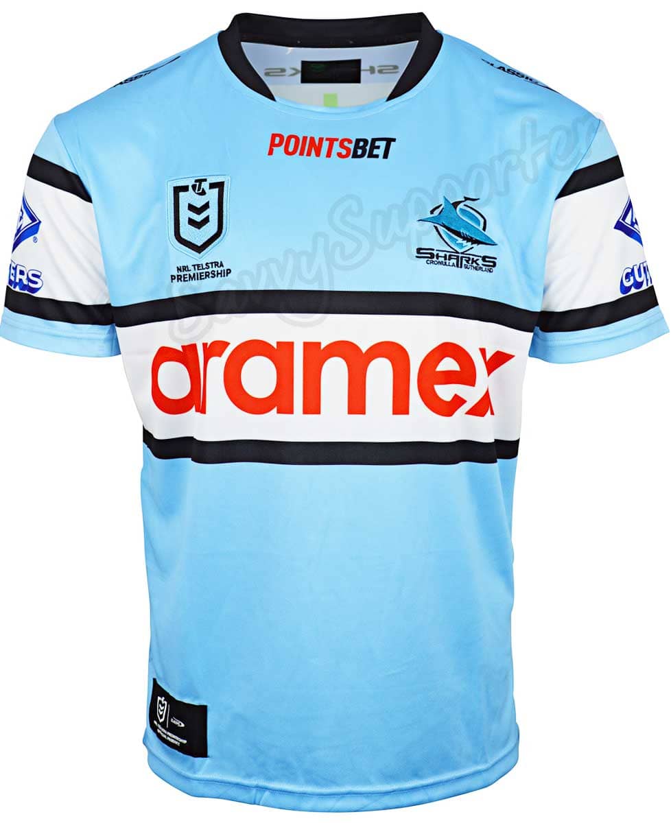 Cronulla Sharks 2024 NRL Mens Home Jersey